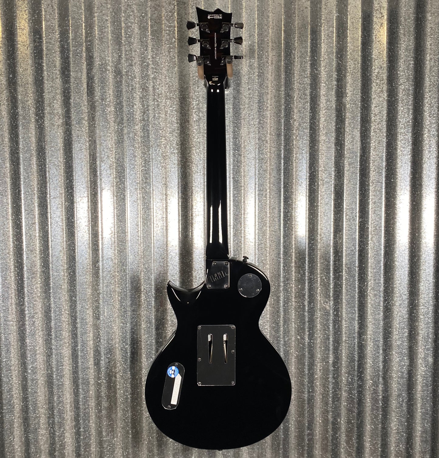 ESP LTD GH-200 Gary Holt Floyd Rose Black Guitar LGH200BLK #2507 Used