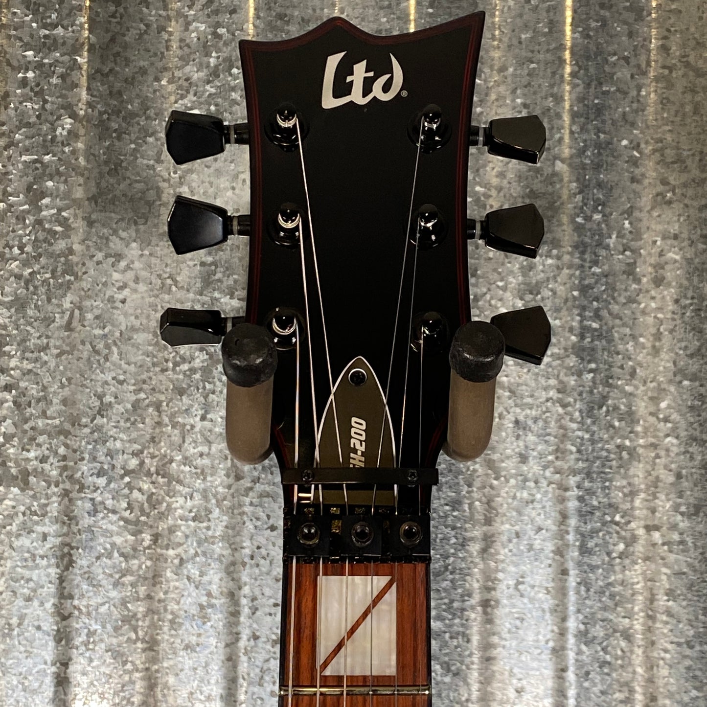 ESP LTD GH-200 Gary Holt Floyd Rose Black Guitar LGH200BLK #2507 Used