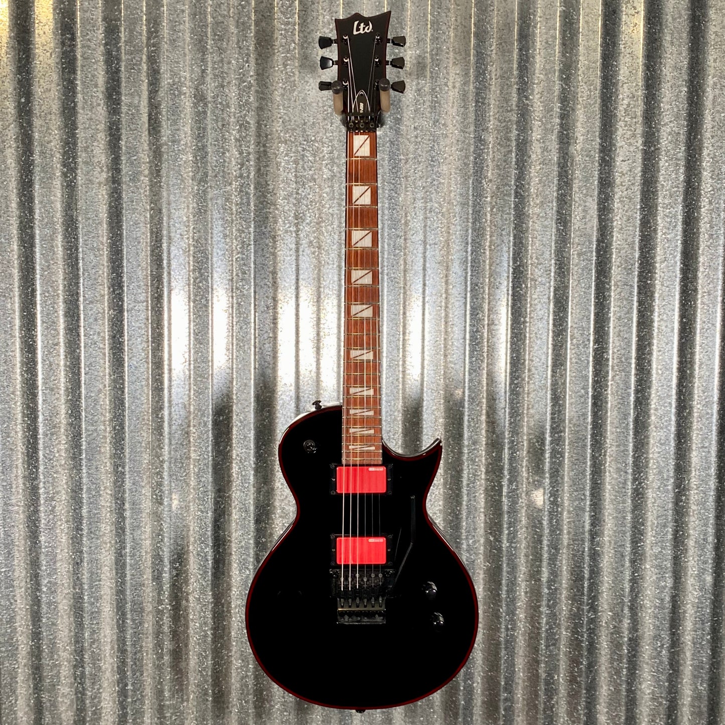 ESP LTD GH-200 Gary Holt Floyd Rose Black Guitar LGH200BLK #2507 Used