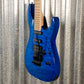 ESP LTD MH-203QM See Thru Blue Quilt Top Guitar MH203QMSTB #0345 Used