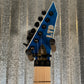 ESP LTD MH-203QM See Thru Blue Quilt Top Guitar MH203QMSTB #0345 Used