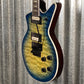 Dean Cadillac Select Quilt Top Floyd Ocean Burst Guitar CADISELFQMOSB #0591 Used