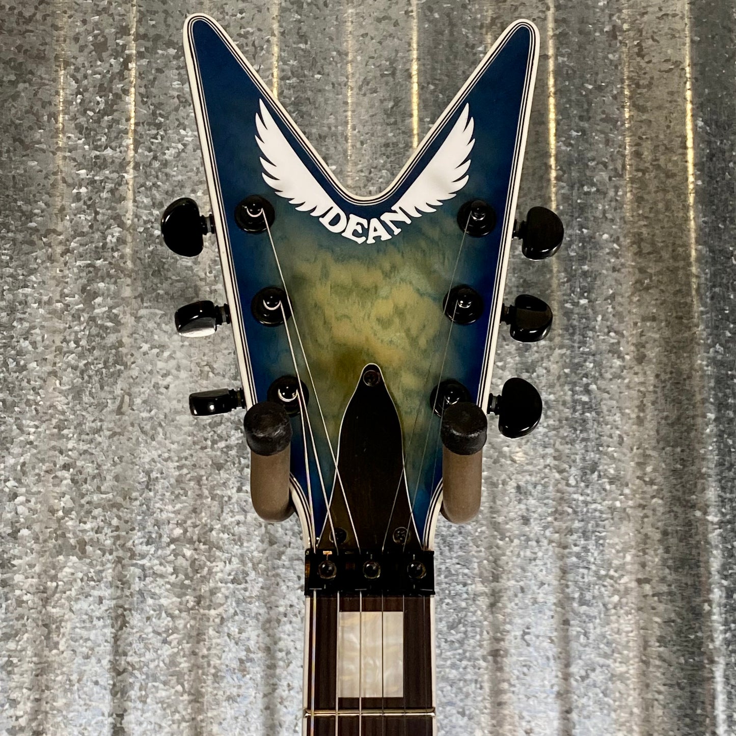 Dean Cadillac Select Quilt Top Floyd Ocean Burst Guitar CADISELFQMOSB #0591 Used