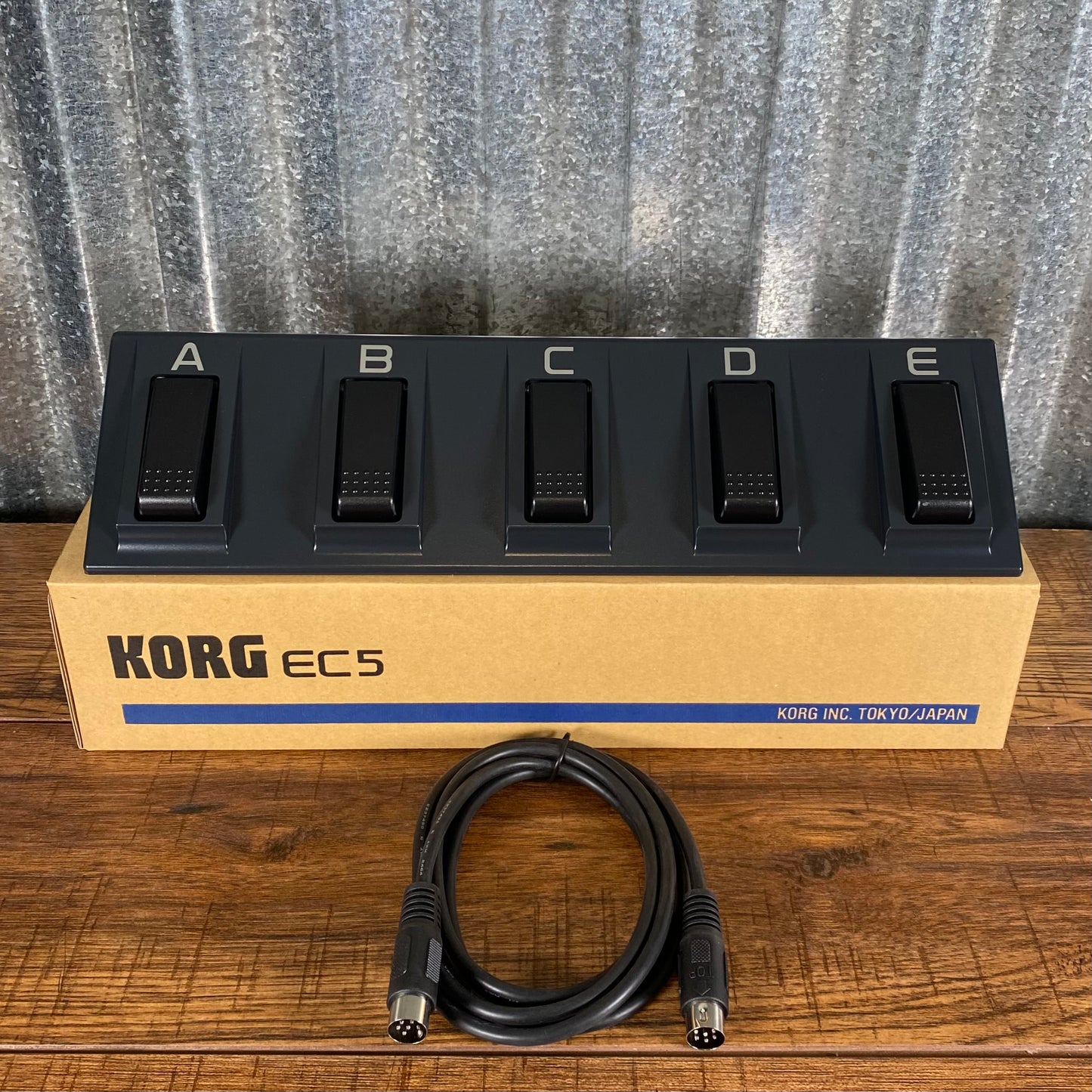 Korg EC5 5 Button Multi Function Keyboard External Controller Footswitch