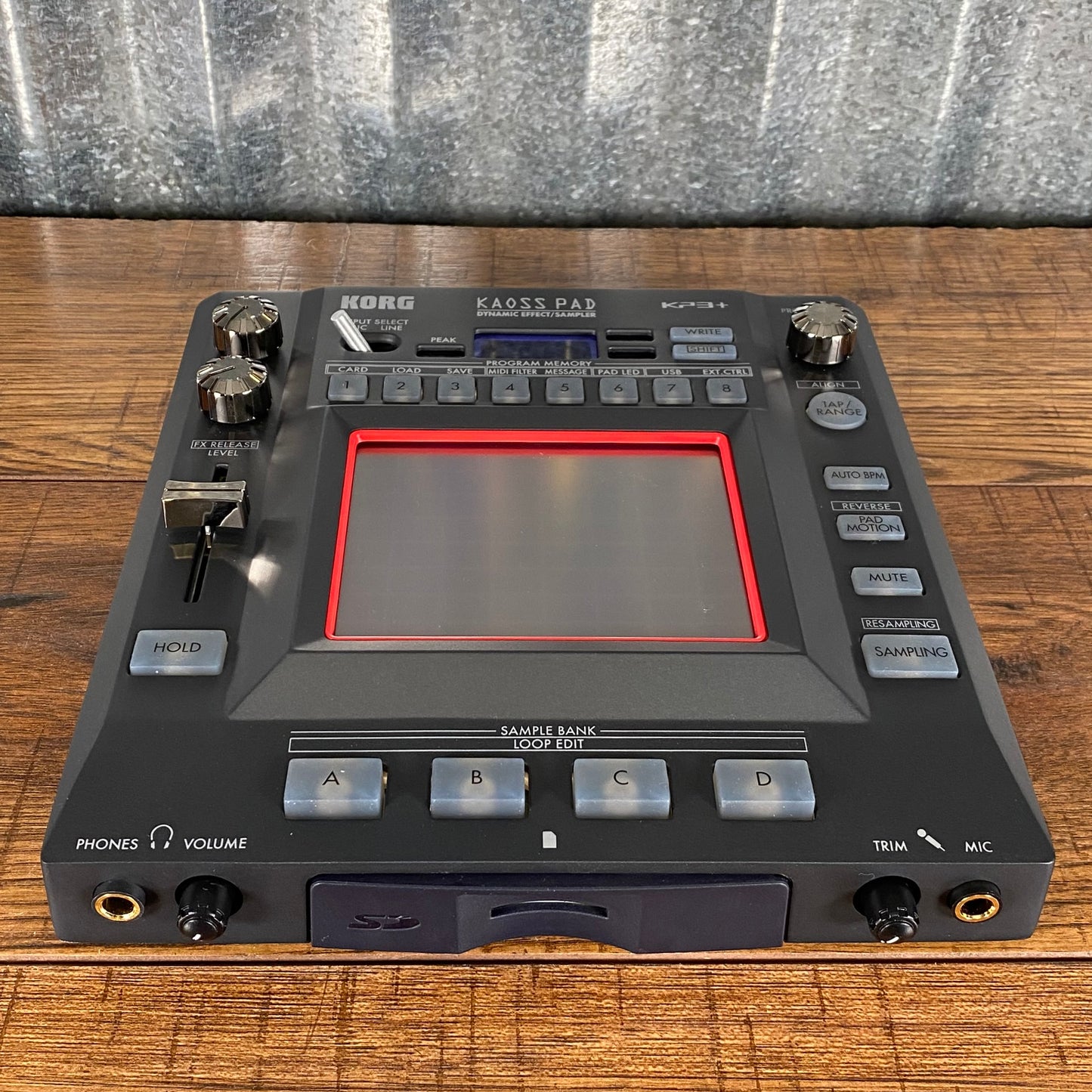 Korg KP3PLUS Expanded KP3 Kaos Pad 3 Touch Pad Processor Sampler Controller