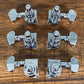 Grover Rotomatics 406 C Mid Size 3+3 Locking Tuning Machine Set Chrome Used