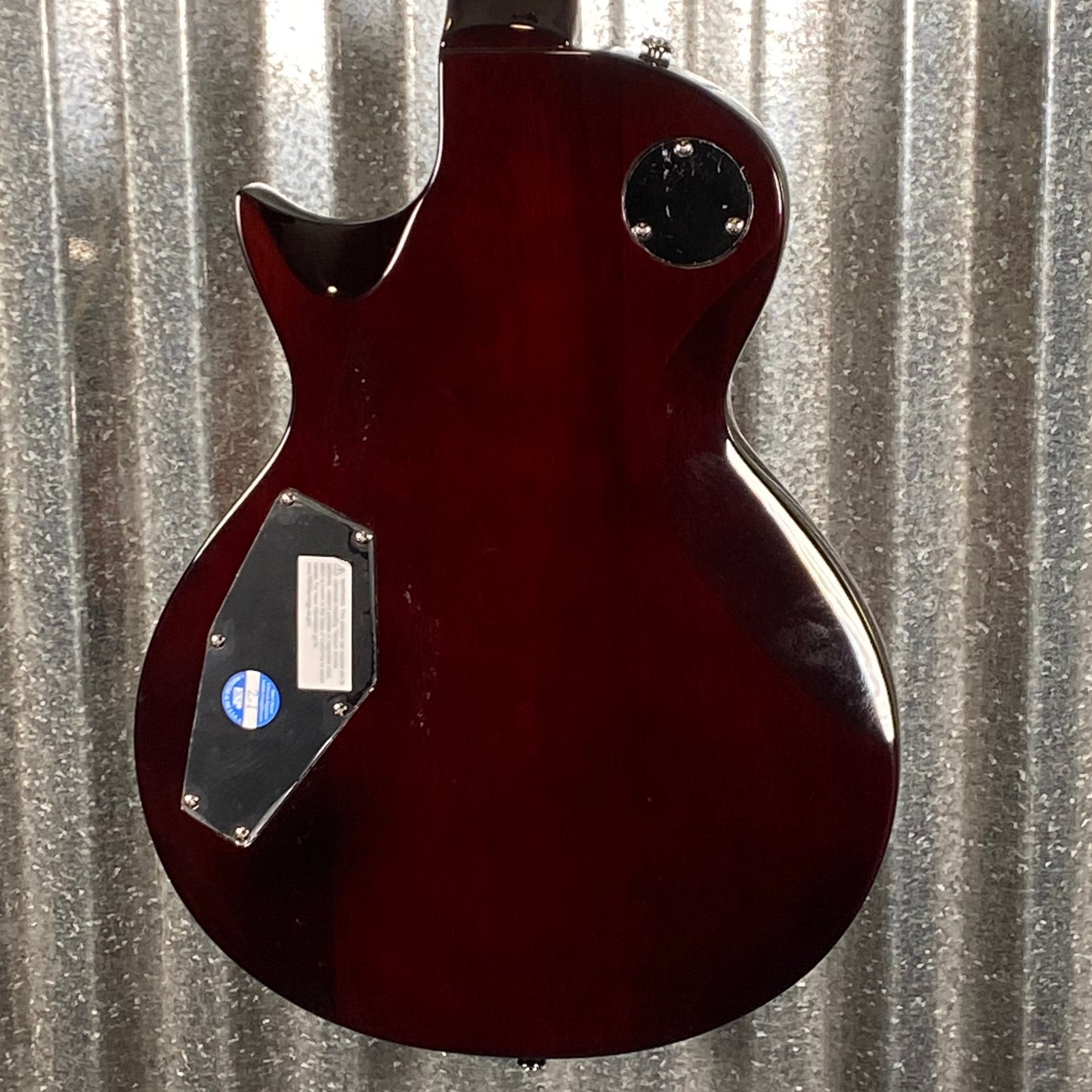 ESP LTD EC-256 Flame Dark Brown Sunburst Guitar LEC256FMDBSB #0439 Used