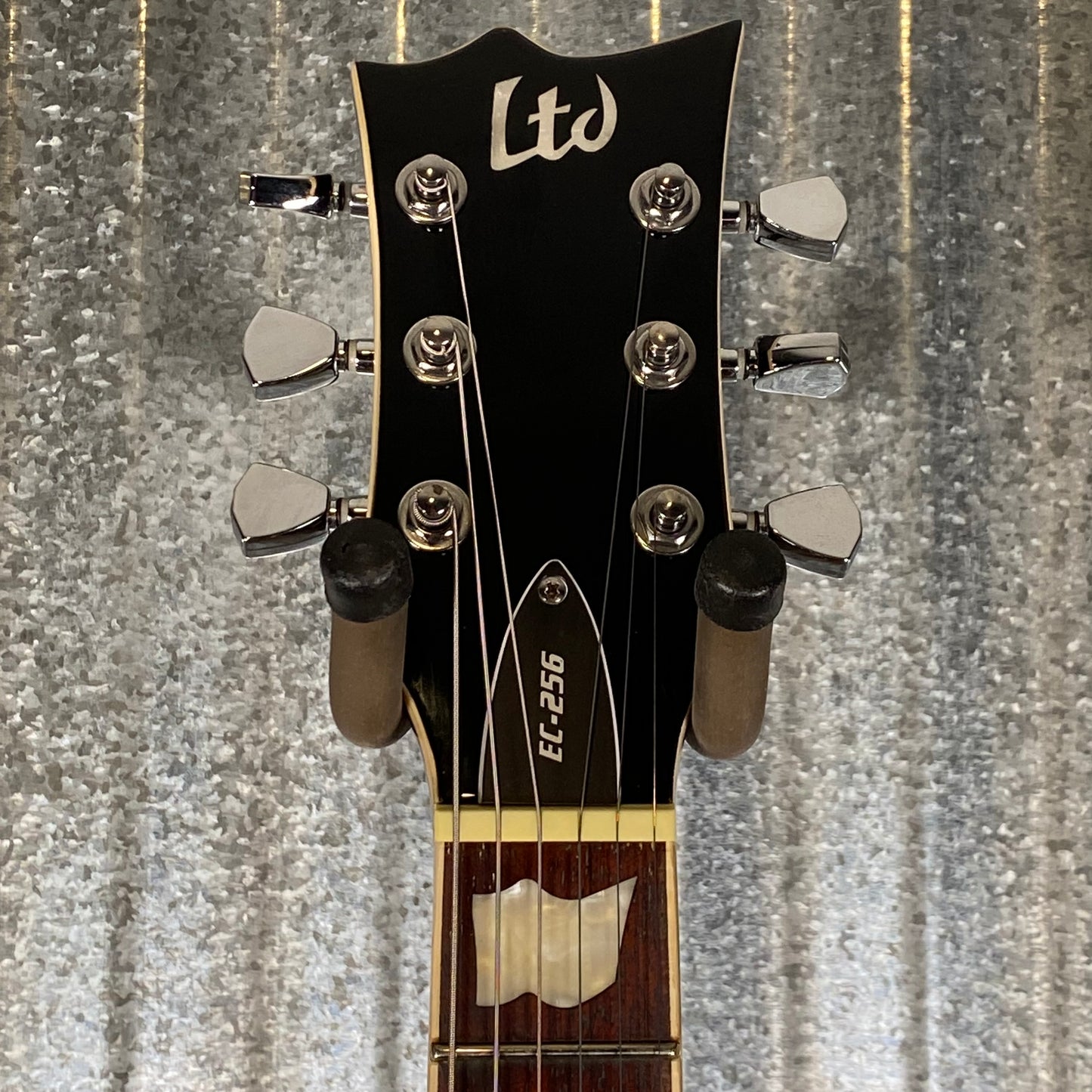 ESP LTD EC-256 Flame Dark Brown Sunburst Guitar LEC256FMDBSB #0439 Used