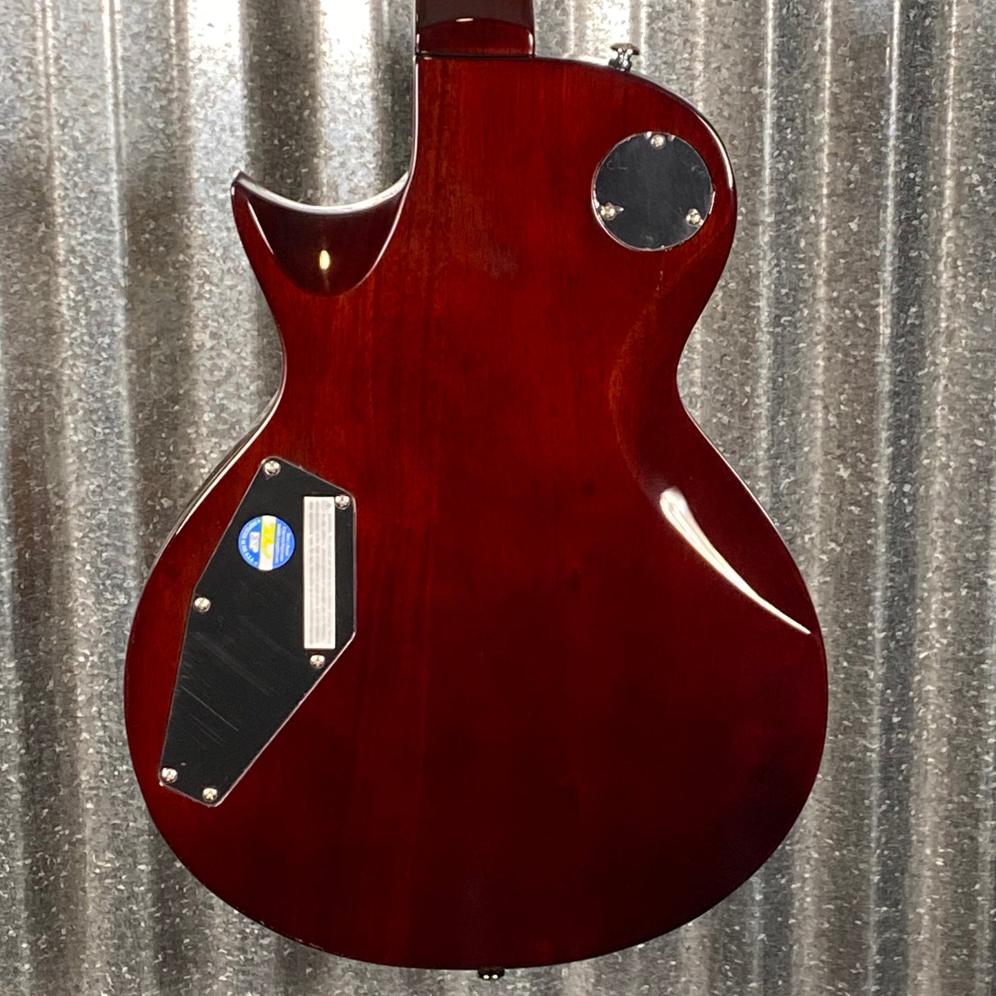 ESP LTD EC-256 Flame Dark Brown Sunburst Guitar LEC256FMDBSB #0530 Used