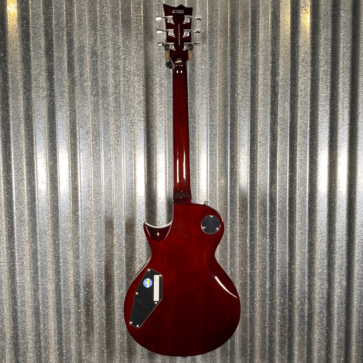 ESP LTD EC-256 Flame Dark Brown Sunburst Guitar LEC256FMDBSB #0530 Used