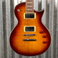ESP LTD EC-256 Flame Dark Brown Sunburst Guitar LEC256FMDBSB #0530 Used