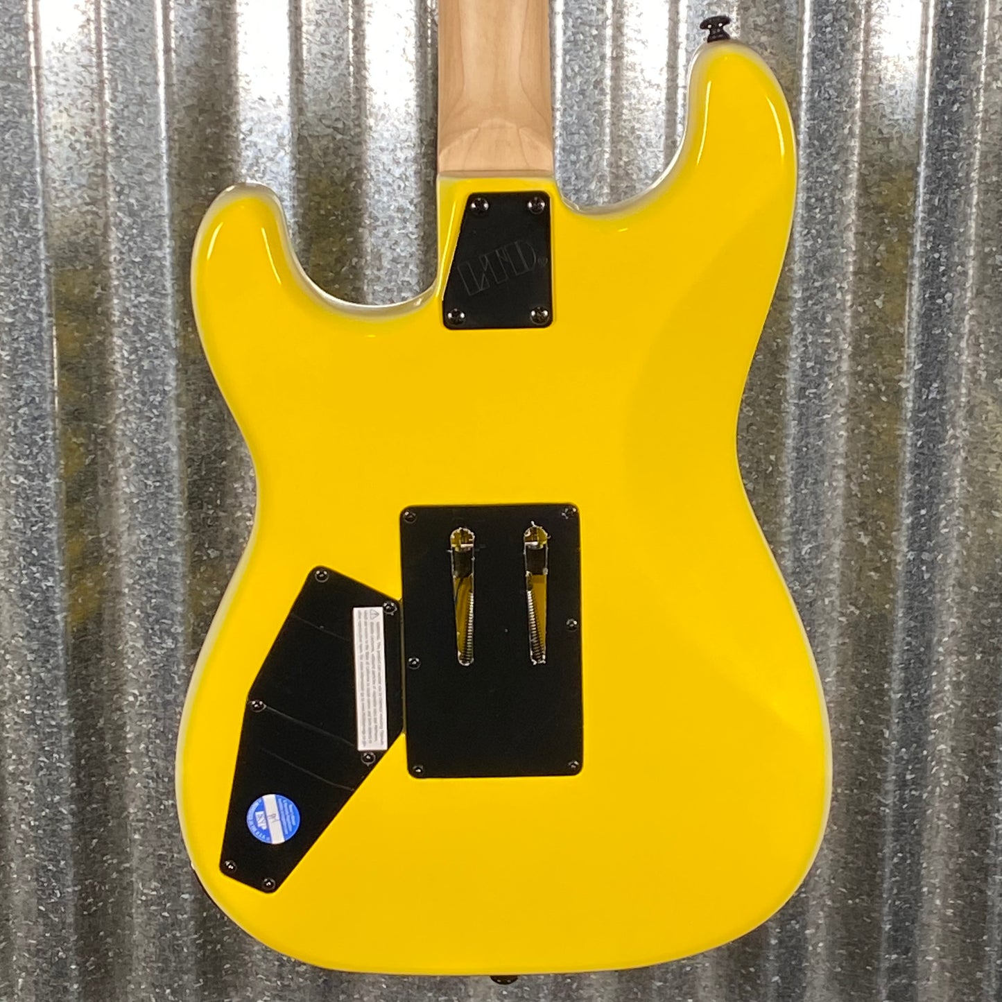 ESP LTD GL-200MT George Lynch Yellow Tiger Stripe Graphic Guitar LGL200MT #1406 Used