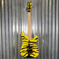 ESP LTD GL-200MT George Lynch Yellow Tiger Stripe Graphic Guitar LGL200MT #3045 Used
