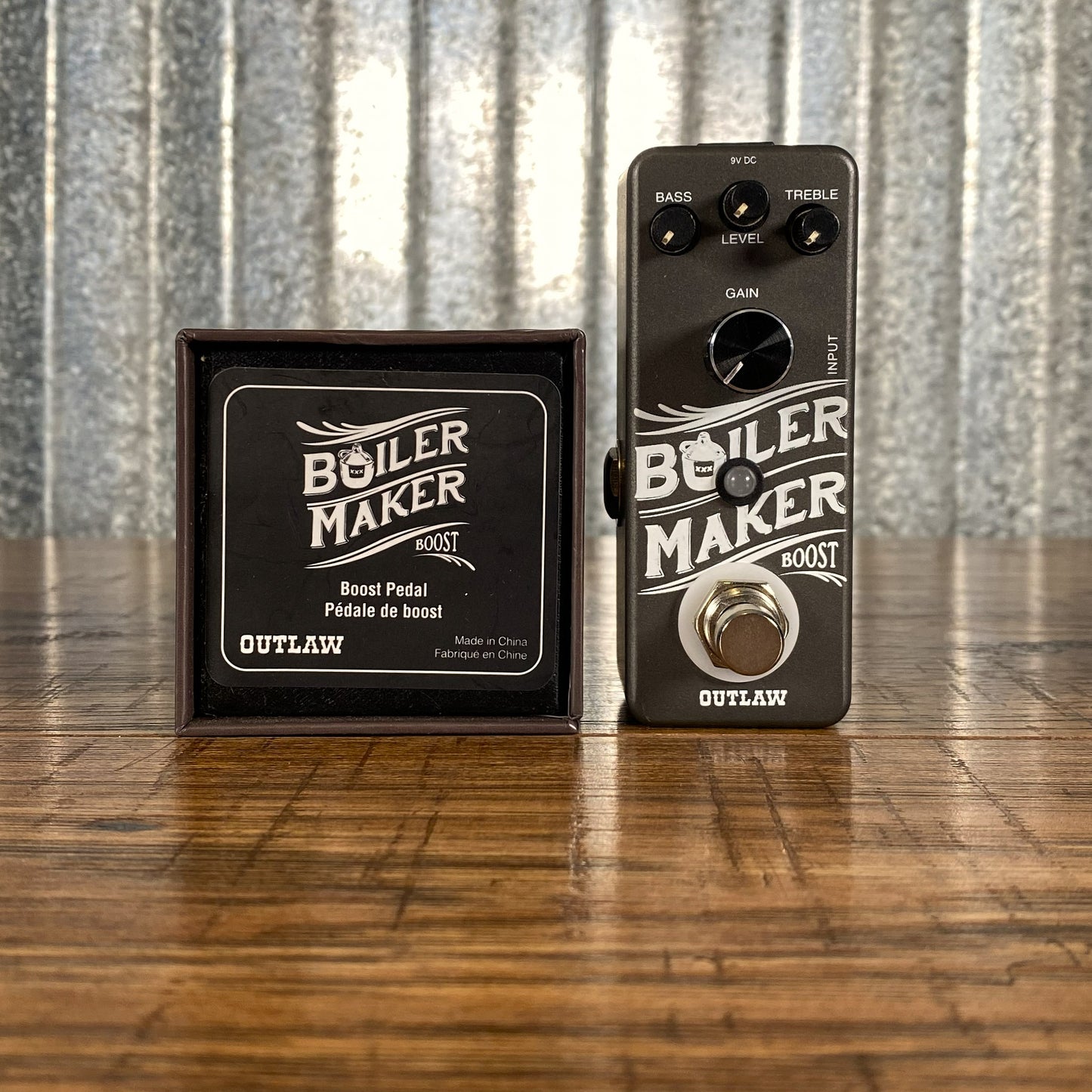 Outlaw Effects Boilermaker Boost 20db Guitar Effect Pedal Demo