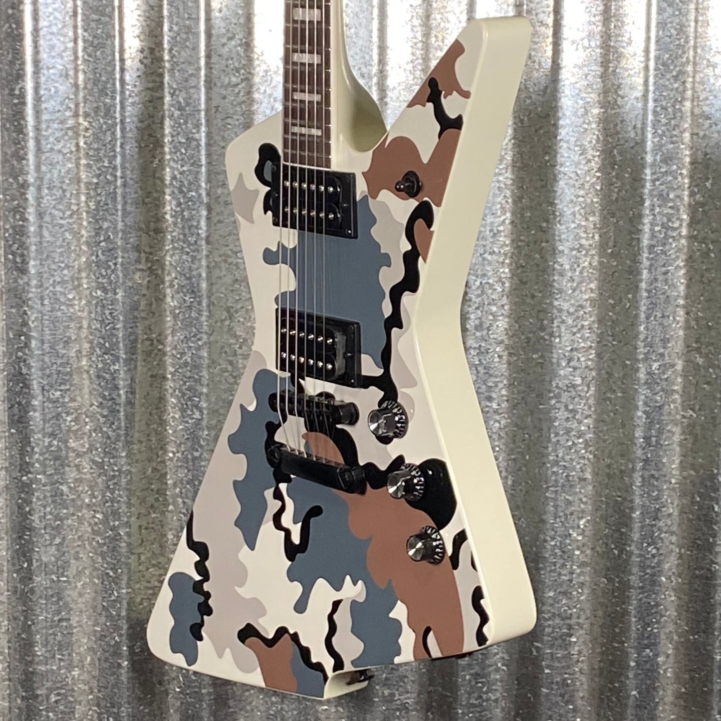 Westcreek Guitars Revenge Explorer Style Camo #0113 Used