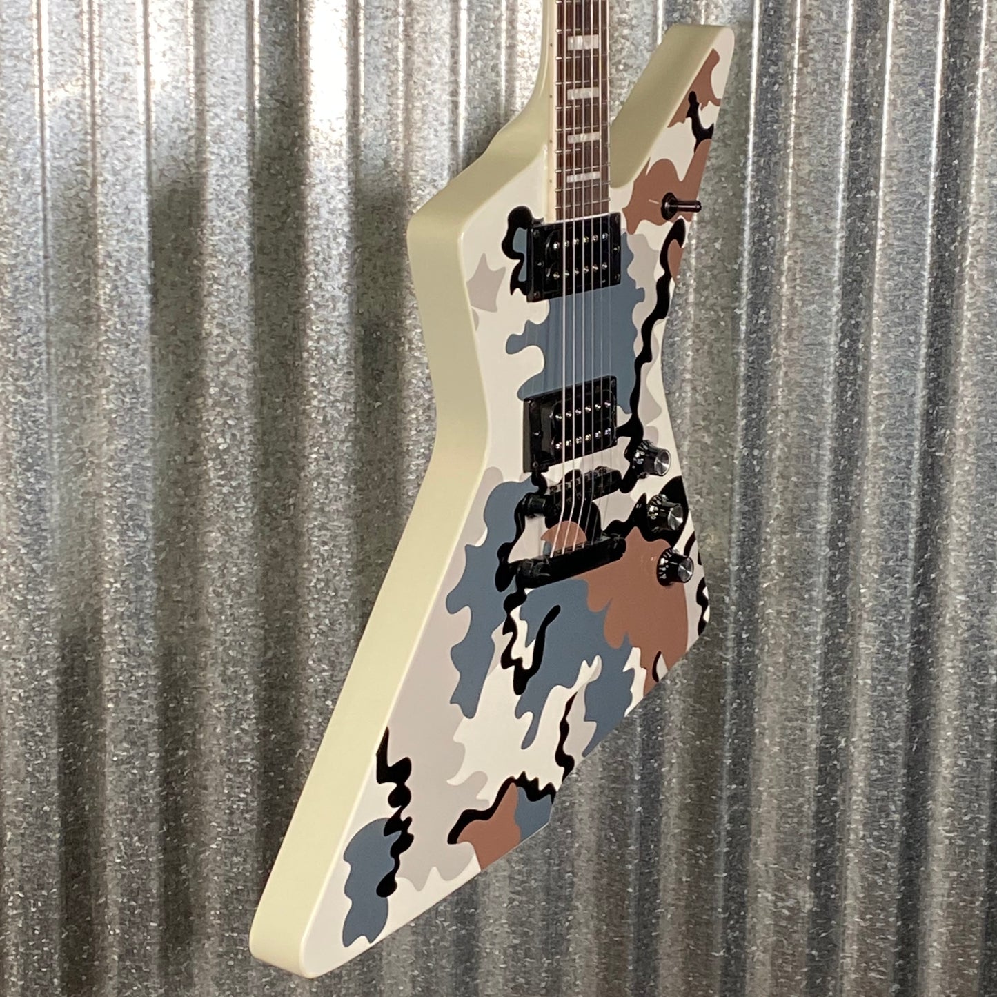 Westcreek Guitars Revenge Explorer Style Camo #0113 Used