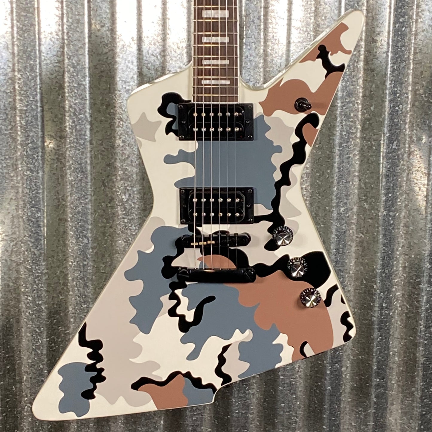 Westcreek Guitars Revenge Explorer Style Camo #0113 Used