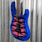 Westcreek Guitars Aetheris Superstrat Blue Tiger Guitar #0244 Used