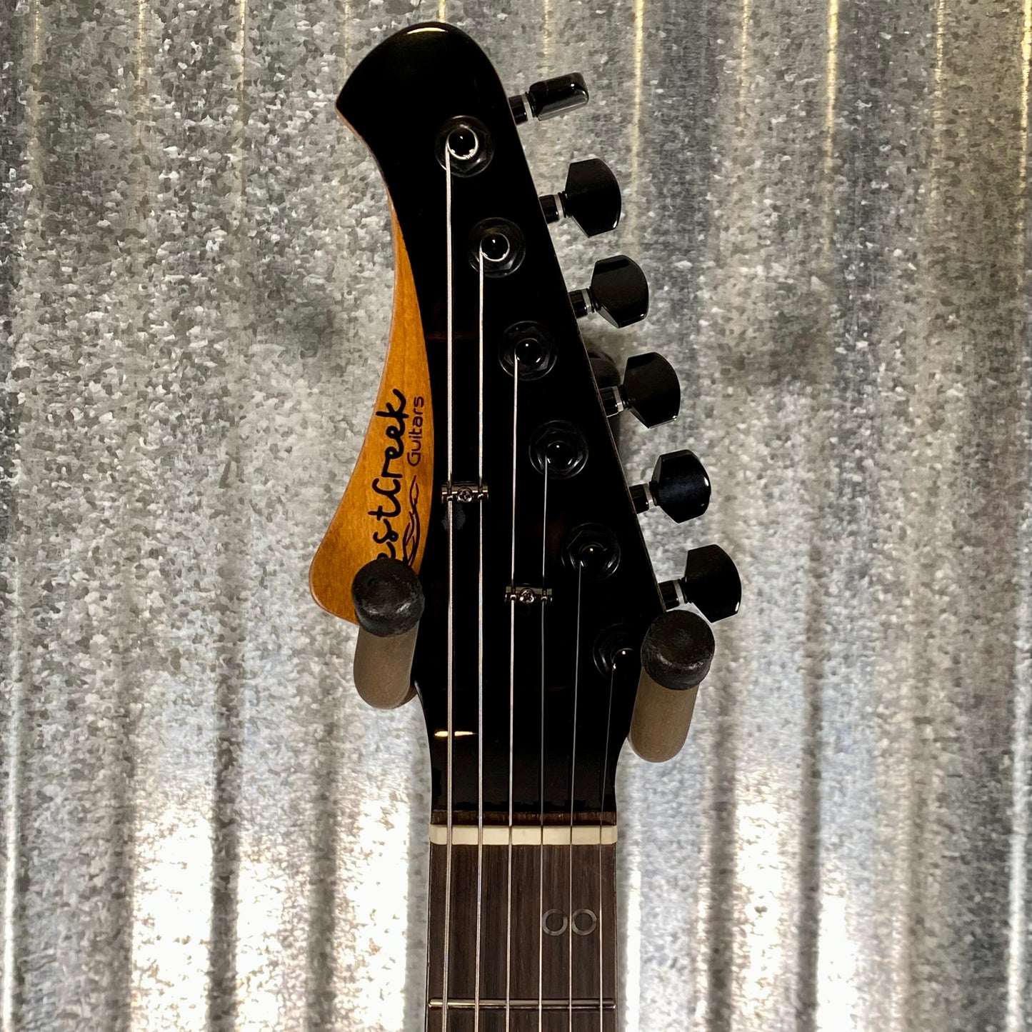 Westcreek Guitars Aetheris Superstrat Blue Tiger Guitar #0244 Used