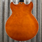 Westcreek Guitars 333 Semi Hollow Body Double Cutaway Amber Brown #0001 Used
