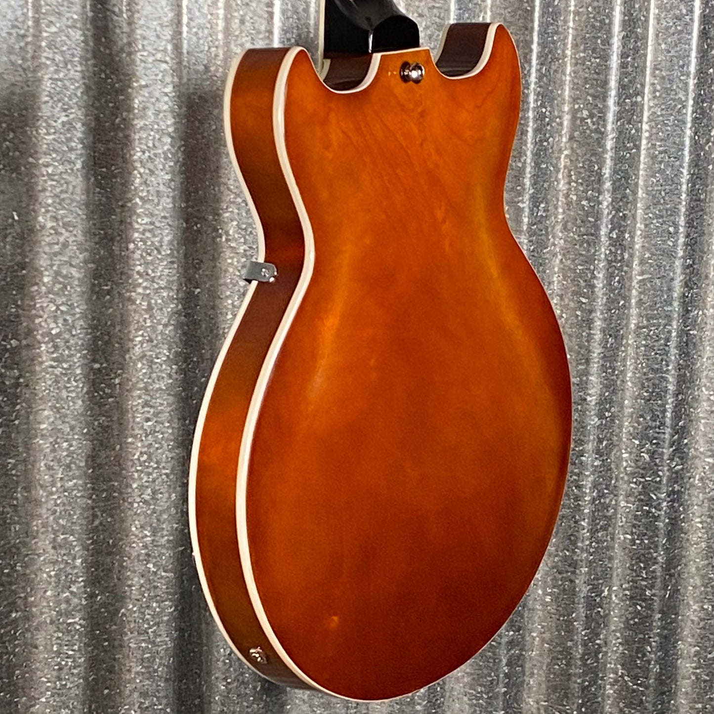 Westcreek Guitars 333 Semi Hollow Body Double Cutaway Amber Brown #0120 Used