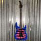 Westcreek Guitars Aetheris Superstrat Blue Tiger Guitar #0289 Used