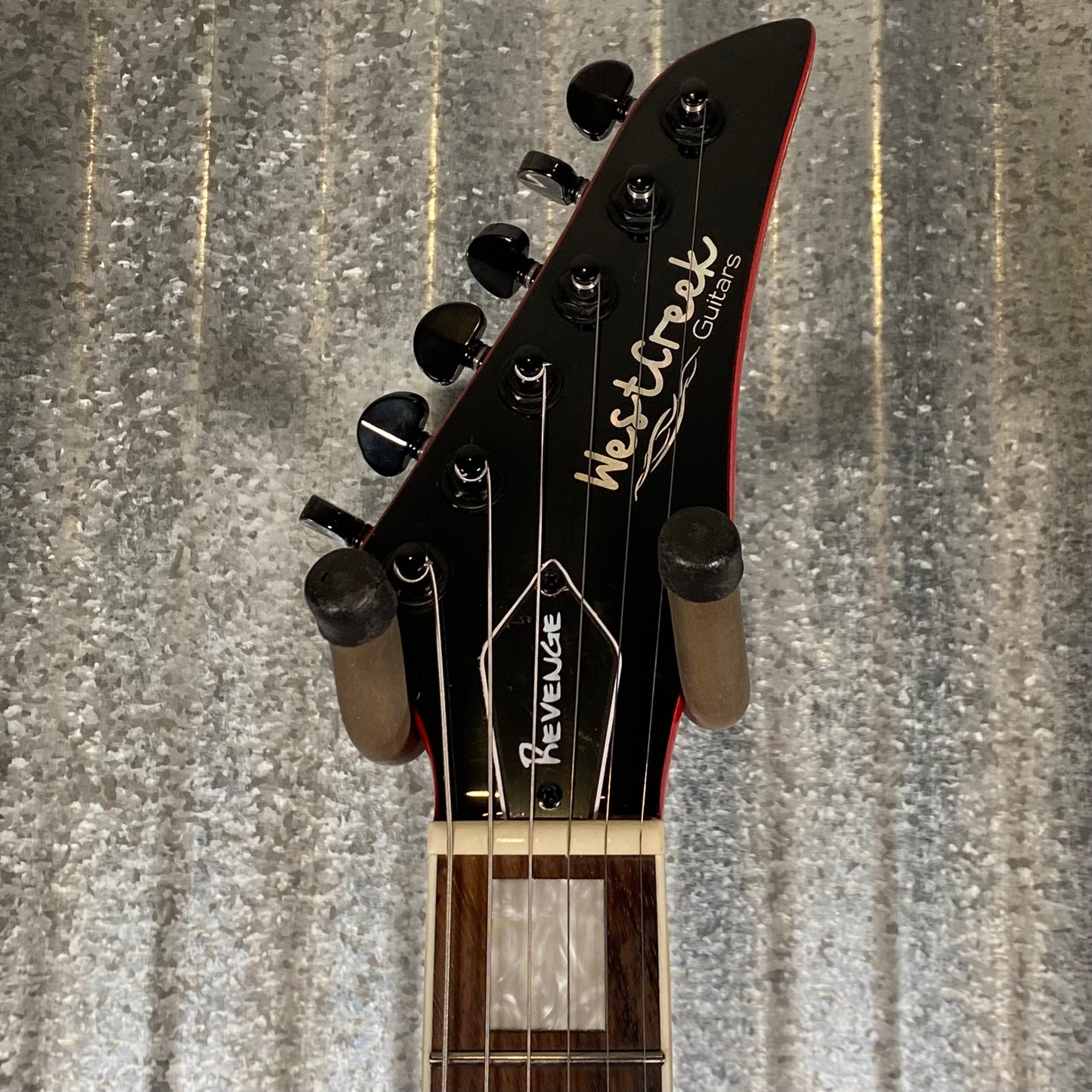 Westcreek Guitars Revenge Explorer Style Red #0173 Used