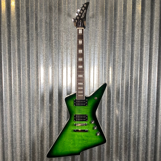 Westcreek Guitars Revenge Explorer Style Green #0014 Used