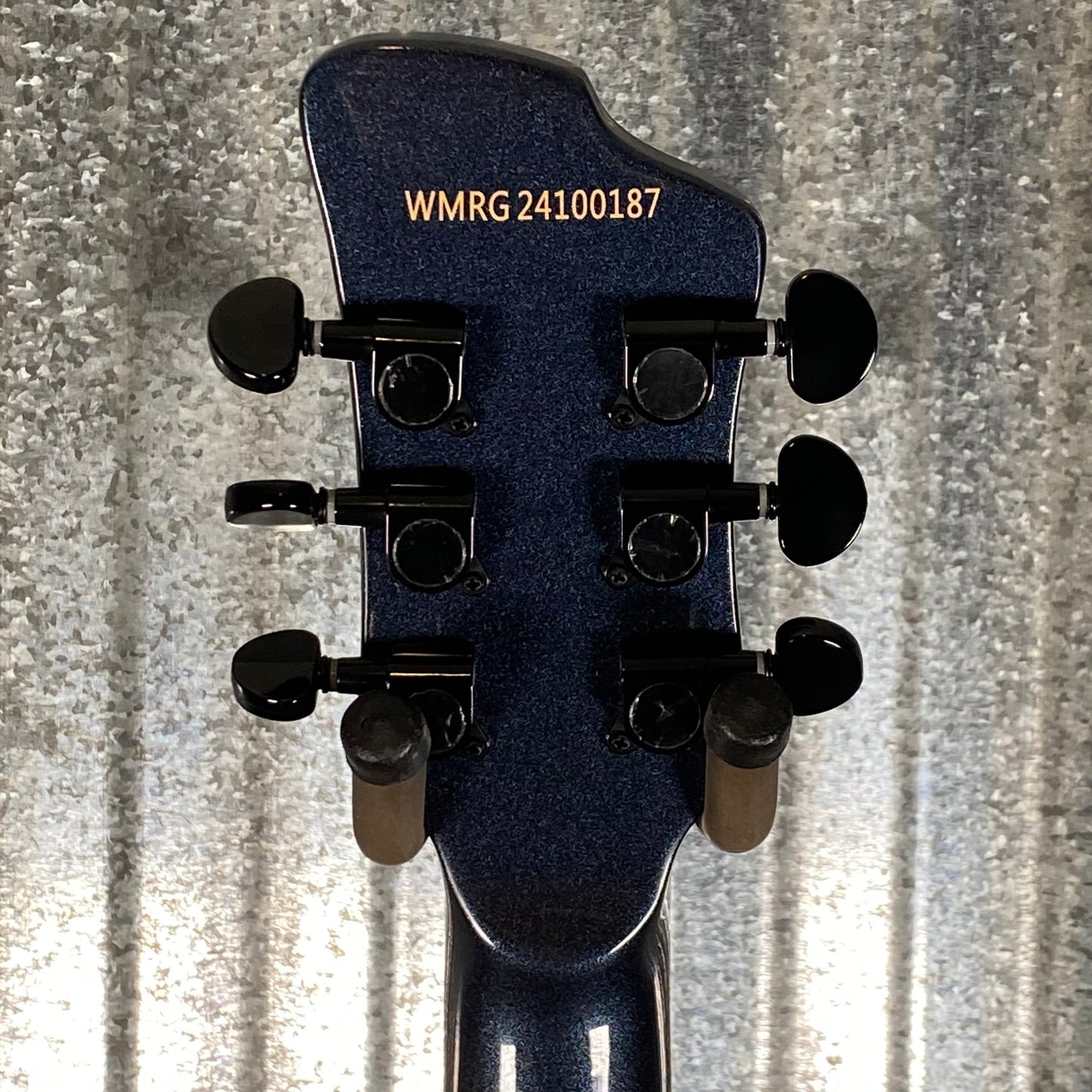 Westcreek Guitars Mirage T Bird Style Dual Humbucker Guitar Black #0187 Used