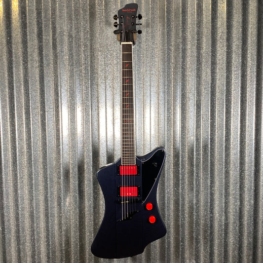 Westcreek Guitars Mirage T Bird Style Dual Humbucker Guitar Black #0187 Used