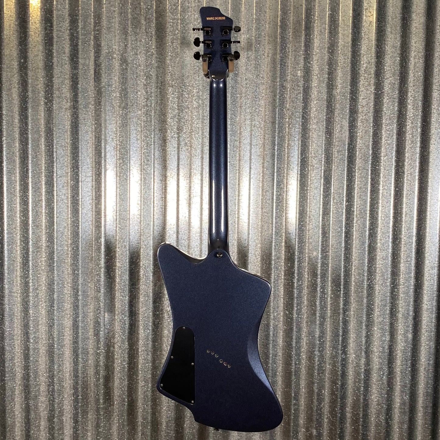 Westcreek Guitars Mirage T Bird Style Dual Humbucker Guitar Black #0200 Used