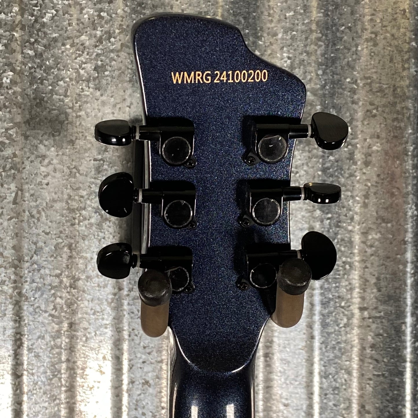 Westcreek Guitars Mirage T Bird Style Dual Humbucker Guitar Black #0200 Used