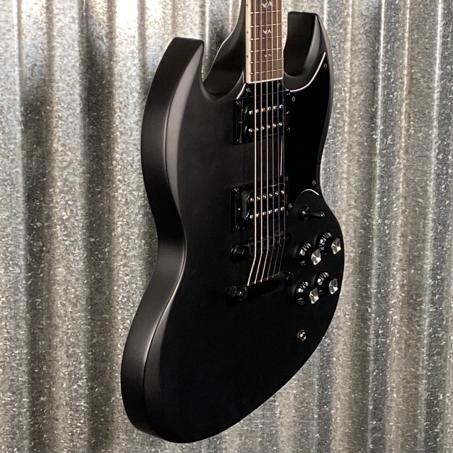 Westcreek Guitars Racer SG Offset Style Black #0144 Used