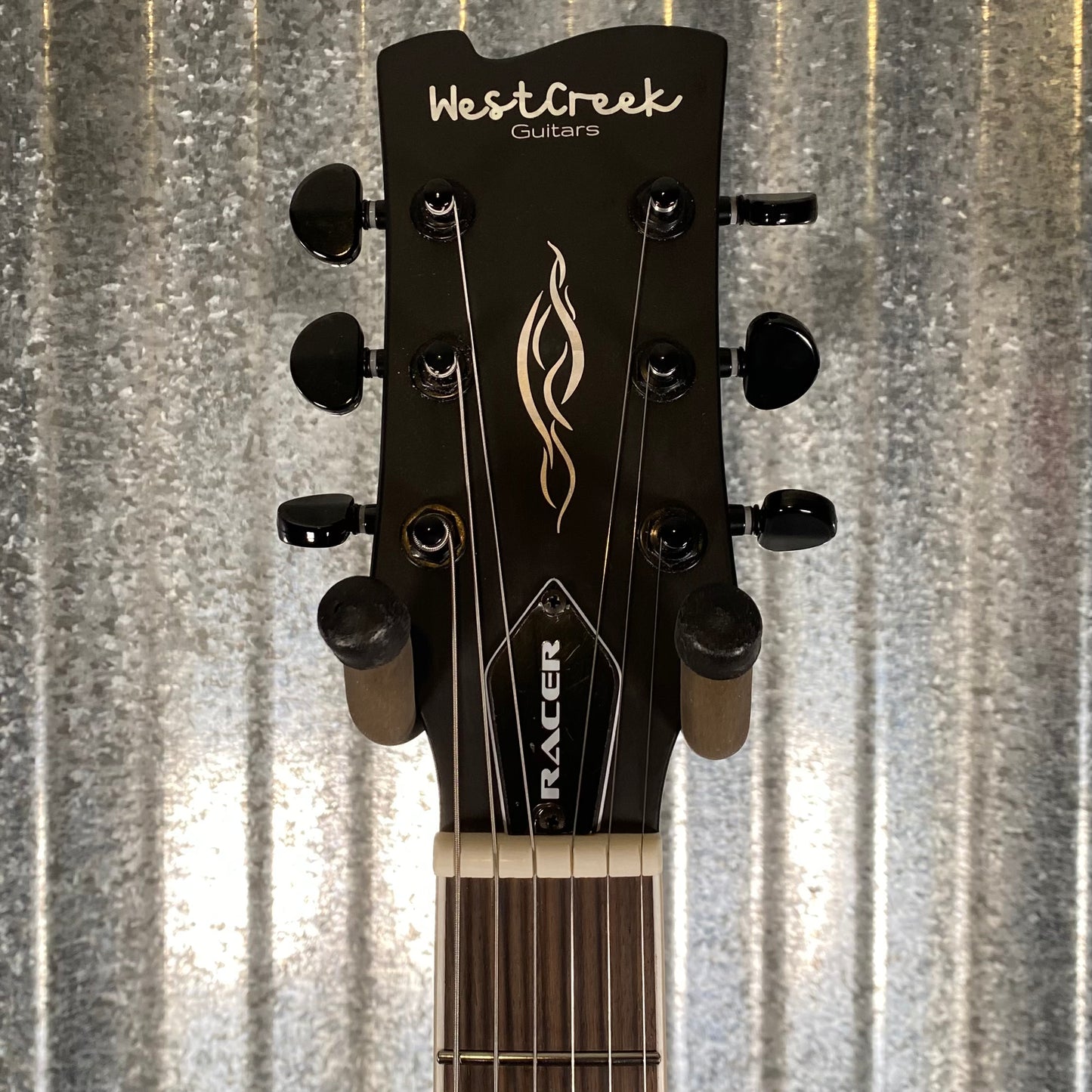 Westcreek Guitars Racer SG Offset Style Black #0144 Used