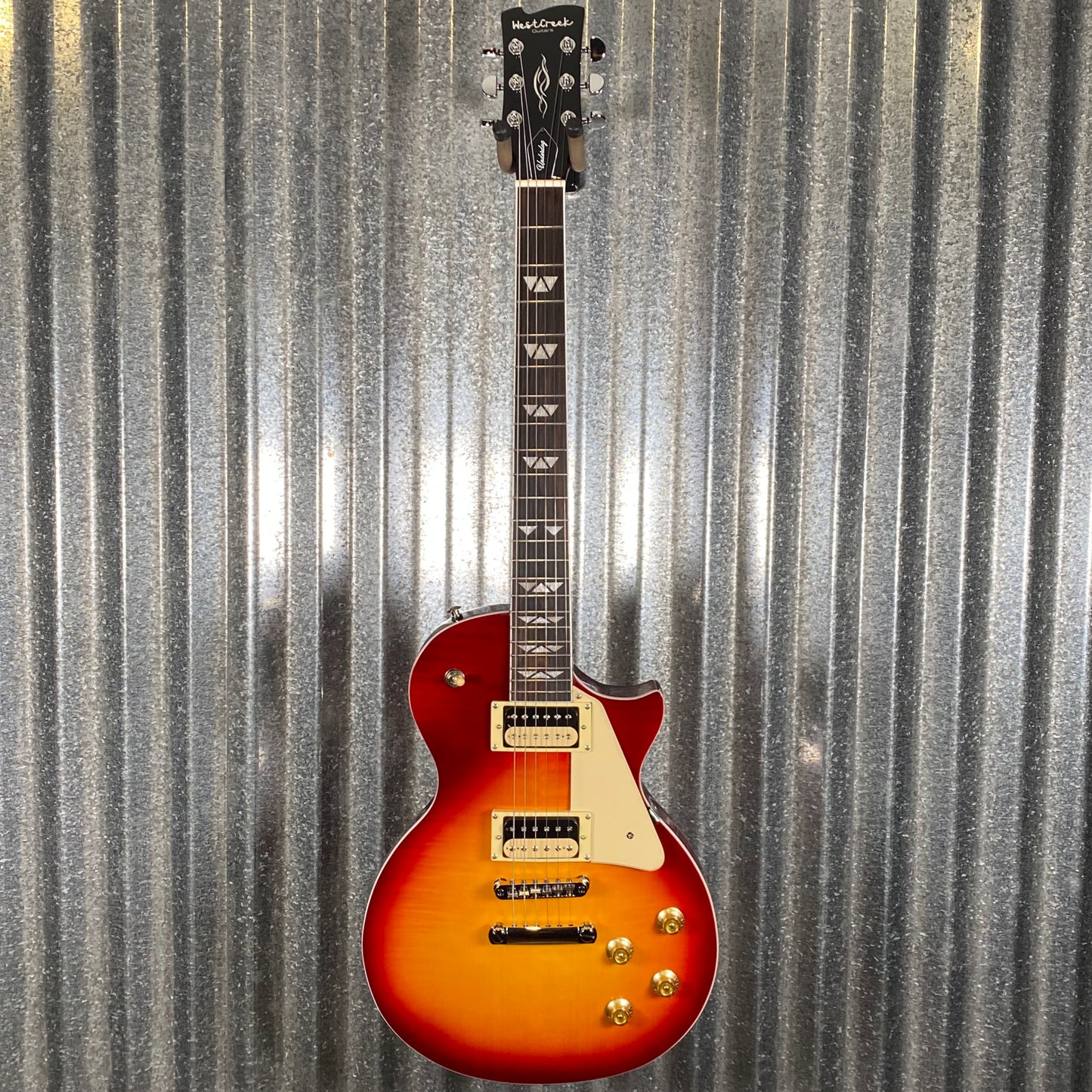 Westcreek Guitars Underdog LP Cherryburst Guitar #0017 Used