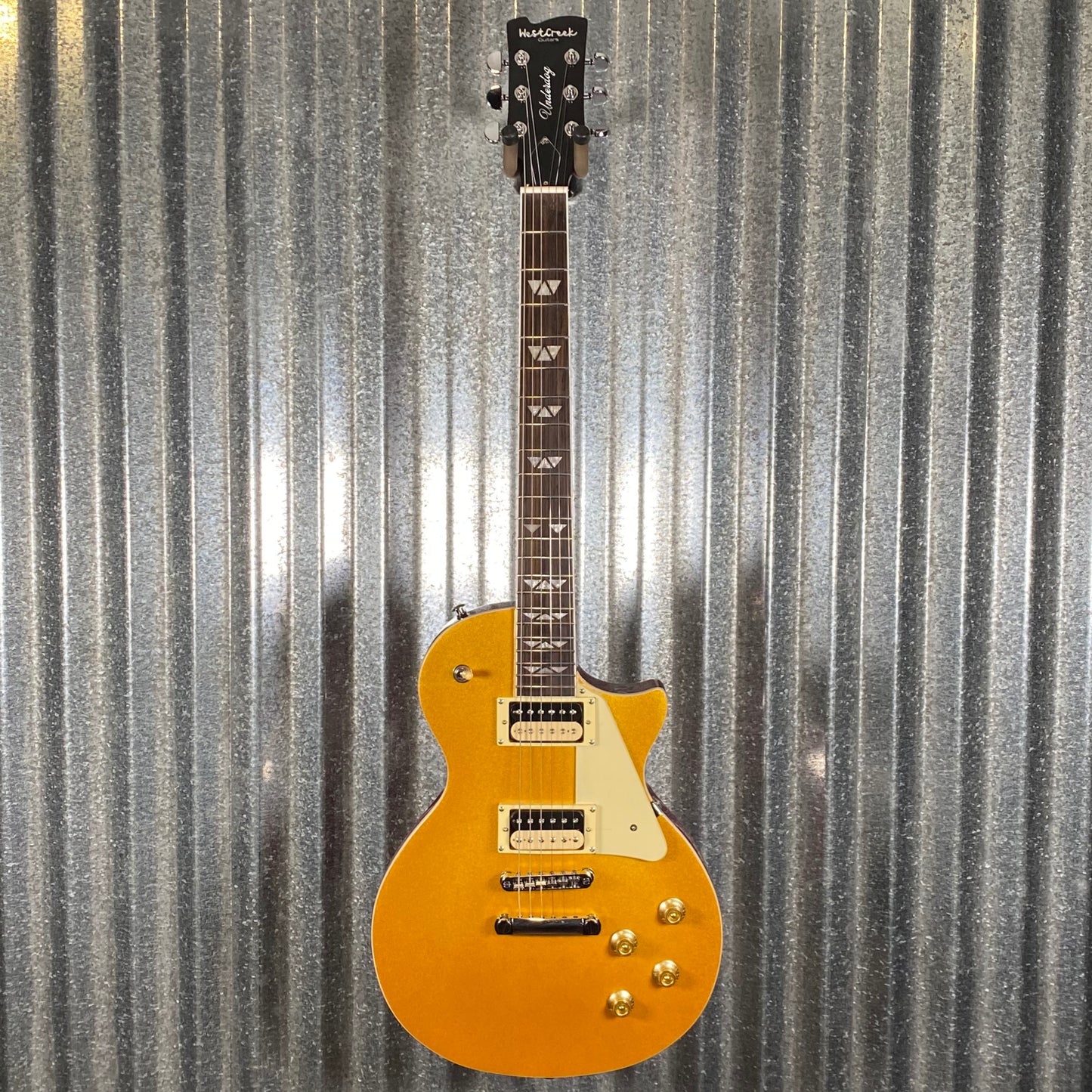 Westcreek Guitars Underdog LP Gold Guitar #0144 Used
