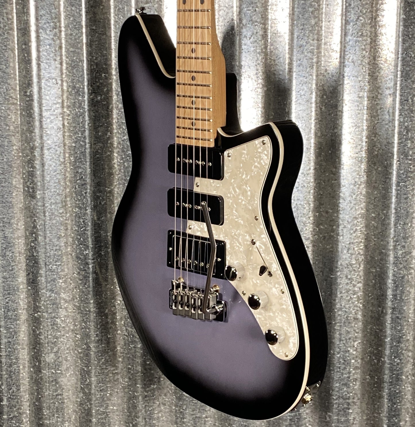 Reverend Six Gun HPP Periwinkle Burst Guitar