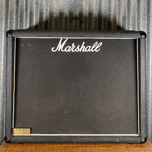 Marshall UK JCM 800 1936 2x12 Guitar Amp Extension Speaker Cabinet 8 Ohm Used