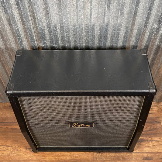 Kustom KG412 4x12" Guitar Amplifier Extension Speaker Cabinet 4 Ohm Used