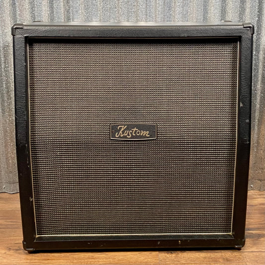 Kustom KG412 4x12" Guitar Amplifier Extension Speaker Cabinet 4 Ohm Used