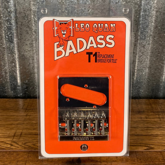 Leo Quan Badass T1 Telecaster Style Guitar Bridge Nickel TB-5101-001