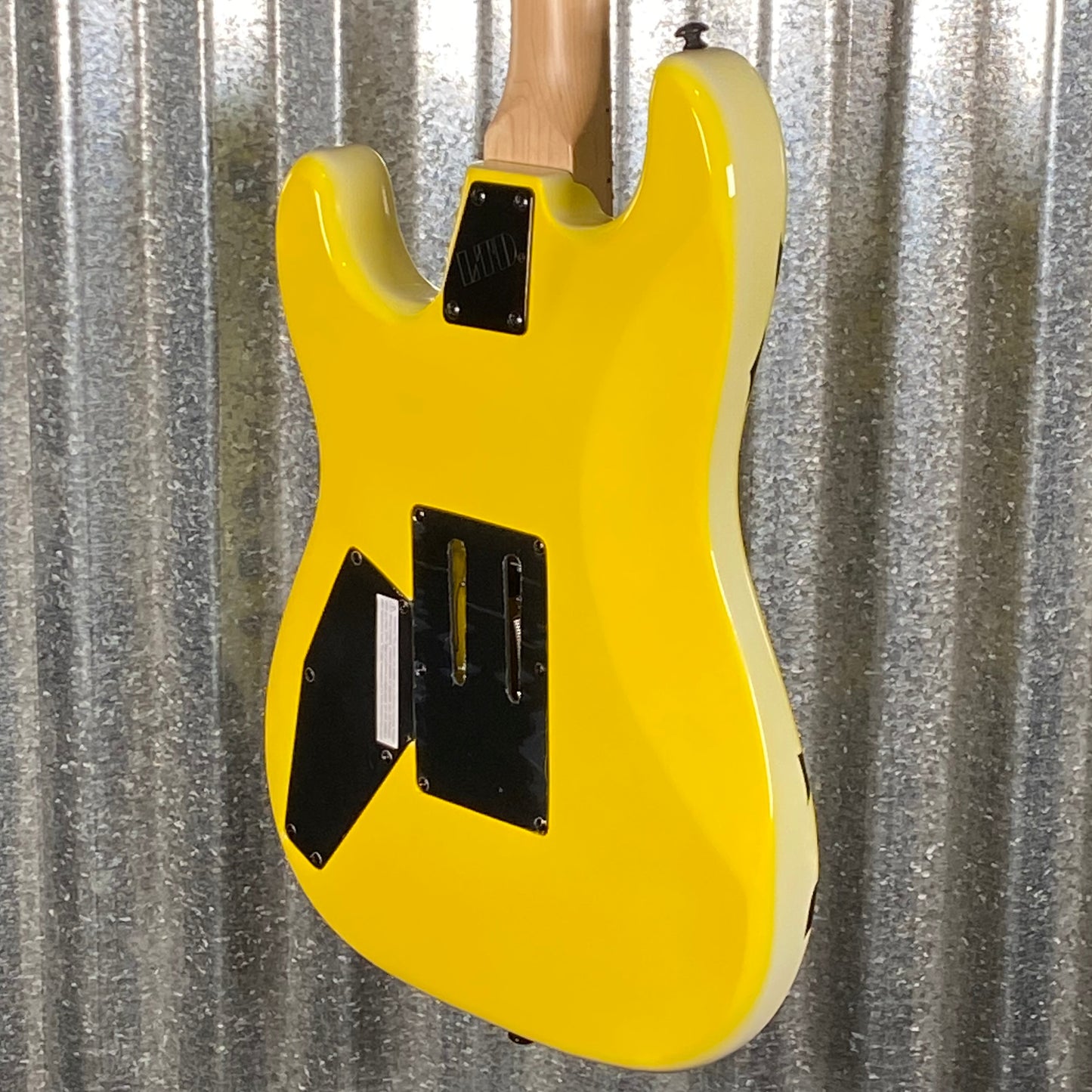 ESP LTD GL-200MT George Lynch Yellow Tiger Stripe Graphic Guitar LGL200MT #0262 Used