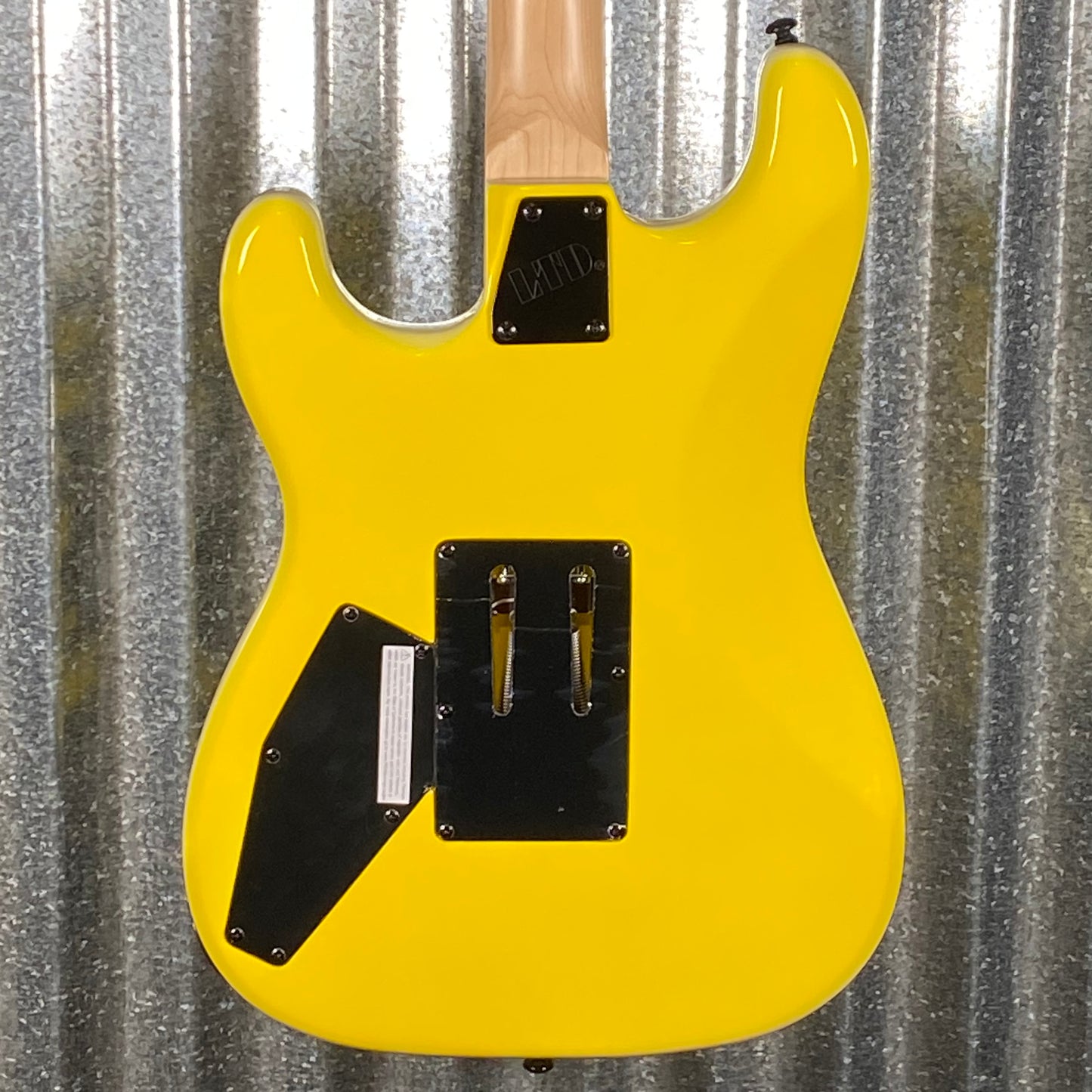 ESP LTD GL-200MT George Lynch Yellow Tiger Stripe Graphic Guitar LGL200MT #0262 Used