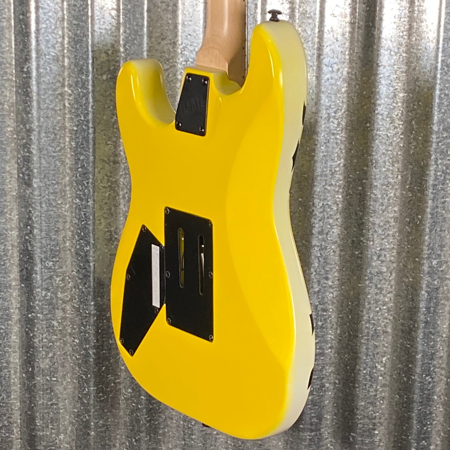 ESP LTD GL-200MT George Lynch Yellow Tiger Stripe Graphic Guitar LGL200MT #0761 Used