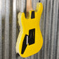 ESP LTD GL-200MT George Lynch Yellow Tiger Stripe Graphic Guitar LGL200MT #0761 Used