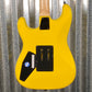 ESP LTD GL-200MT George Lynch Yellow Tiger Stripe Graphic Guitar LGL200MT #0329 Used