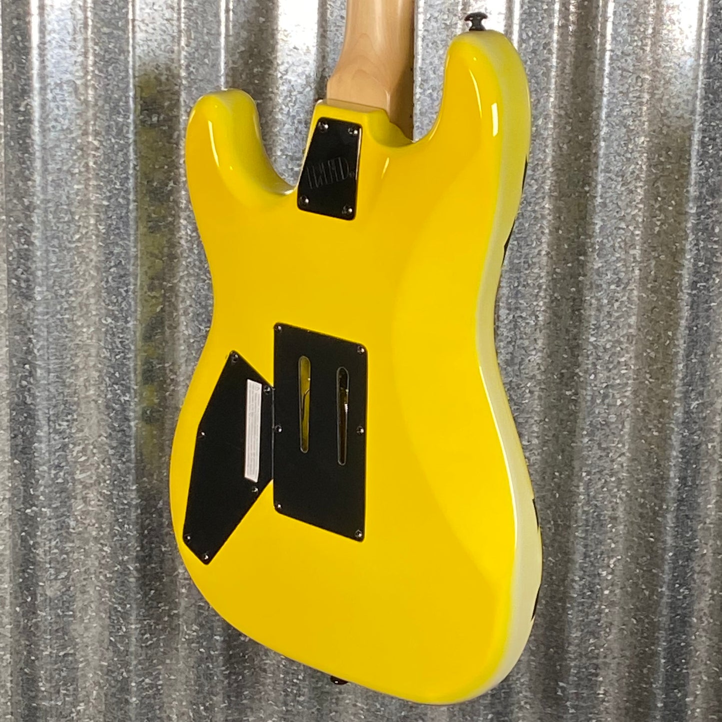 ESP LTD GL-200MT George Lynch Yellow Tiger Stripe Graphic Guitar LGL200MT #2503 Used