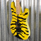ESP LTD GL-200MT George Lynch Yellow Tiger Stripe Graphic Guitar LGL200MT #2503 Used