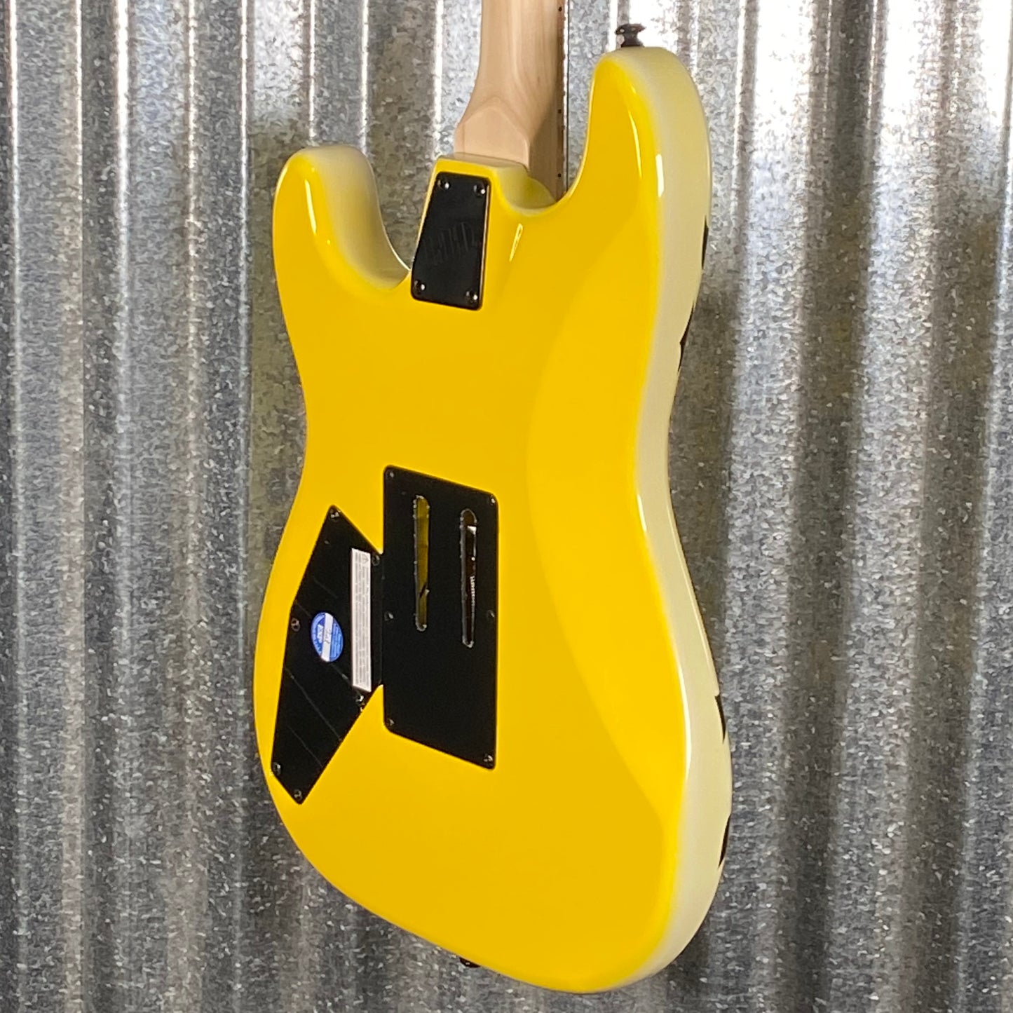 ESP LTD GL-200MT George Lynch Yellow Tiger Stripe Graphic Guitar LGL200MT #1405 Used