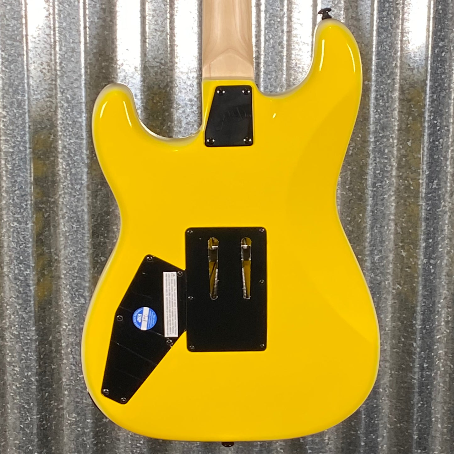 ESP LTD GL-200MT George Lynch Yellow Tiger Stripe Graphic Guitar LGL200MT #1405 Used